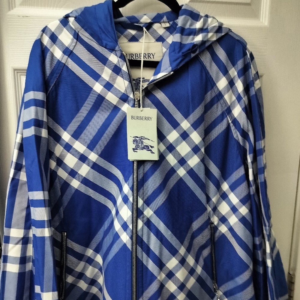 Men's Blue Burberry Jacket